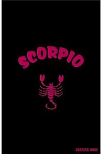 Scorpio Address Book