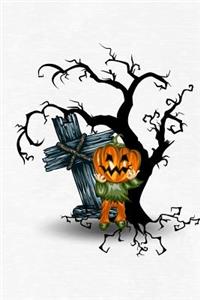 Jack-O-Lantern Scarecrow Notebook