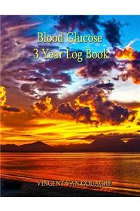 Blood Glucose 3 Year Log Book
