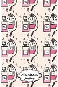 Notebook Dot-grid Perfume Pattern