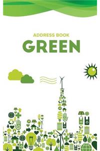 Address Book Green