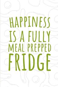 Happiness is a Fully MEAL PREPPED Fridge