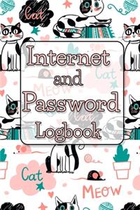 Internet and Password Logbook
