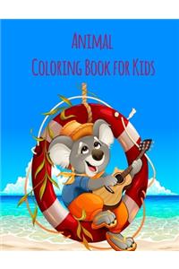 Animal Coloring Book For Kids