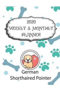 2020 German Shorthaired Pointer Planner