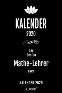 Kalender 2020 für Mathe-Lehrer