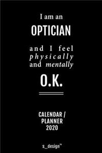 Calendar 2020 for Opticians / Optician