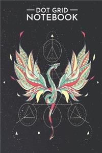 Dragon Dot Grid Notebook