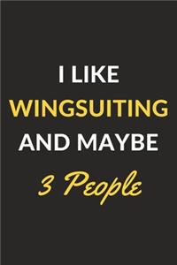 I Like Wingsuiting And Maybe 3 People