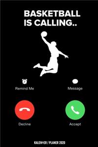 Basketball Is Calling Kalender 2020