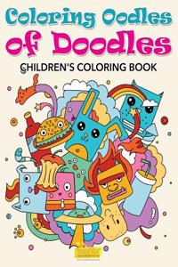 Coloring Oodles of Doodles Childrens' Coloring Book