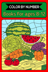 Color By Number Books For ages 8-12