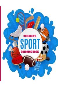 Children's Sport Coloring Book