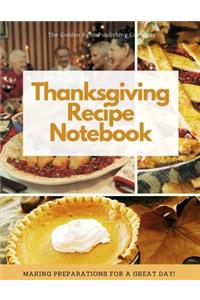 Thanksgiving Recipe Journal