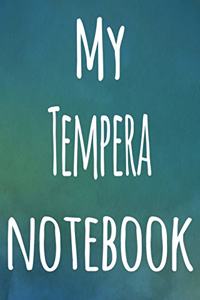 My Tempera Notebook