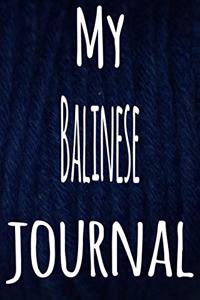 My Balinese Journal