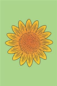 Sunflower Notebook