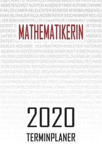 Mathematikerin - 2020 Terminplaner