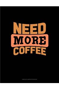 Need More Coffee