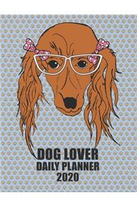 Dog Lover Daily Planner 2020