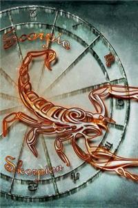 Scorpio Zodiac Notebook Journal