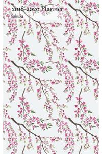 2018-2020 Planner Sakura