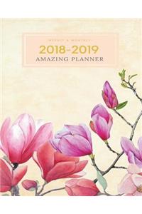 2018-2019 Amazing Planner Weekly & Monthly
