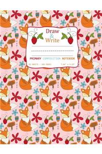 Draw and Write Primary Composition Notebook