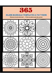 365 Blank Mandala Templates & Patterns