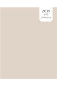 2019 Weekly Splendid Planner