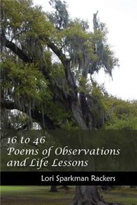 16 to 46 Poems of Observations and Life Lessons