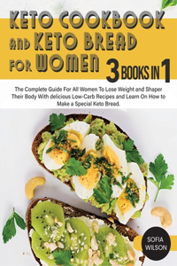 Keto Cookbook and keto Bread for Women