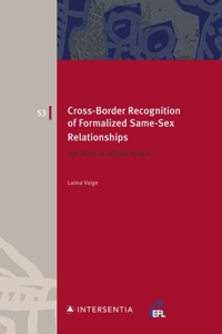 Cross-Border Recognition of Formalized Same-Sex Relationships