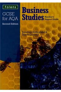 GCSE Business Studies Teacher's Support Guide and CD AQA