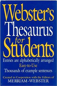 Websters Thesaurus for Students