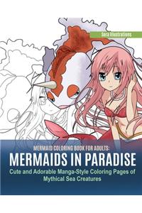 Mermaid Coloring Book for Adults
