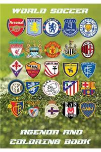 World Football Agenda and Colouring Book