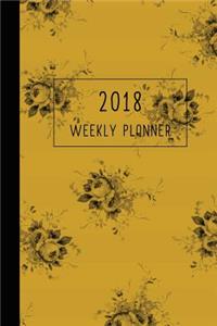 2018 Weekly Planner