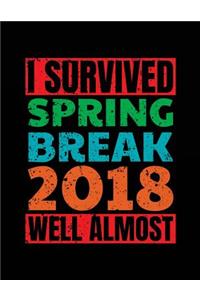 I Survived Spring Break 2018 Well Almost