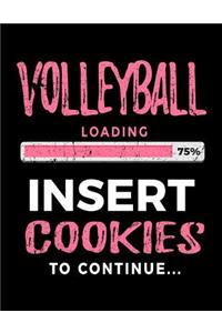 Volleyball Loading 75% Insert Cookies to Continue