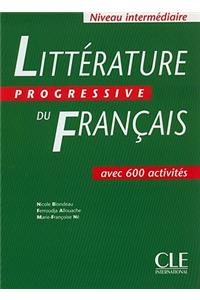Litterature Progressive Du Francais, Niveau Intermediaire