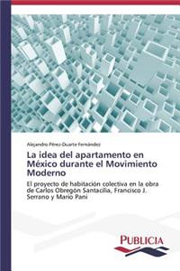 idea del apartamento en México durante el Movimiento Moderno