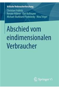 Abschied Vom Eindimensionalen Verbraucher
