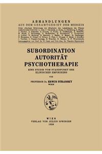 Subordination Autorität Psychotherapie