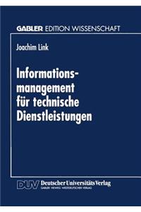 Informations-Management Für Technische Dienstleistungen