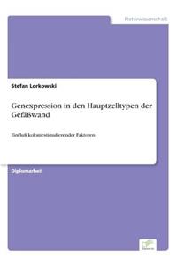 Genexpression in den Hauptzelltypen der Gefäßwand