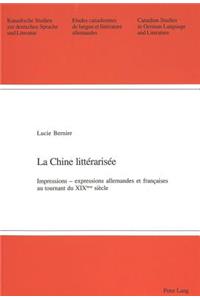 La Chine litterarisee