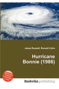 Hurricane Bonnie (1986)