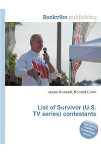 List of Survivor (U.S. TV Series) Contestants