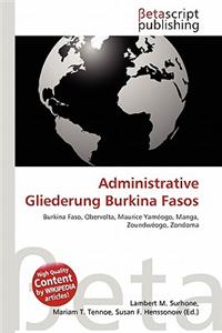 Administrative Gliederung Burkina Fasos